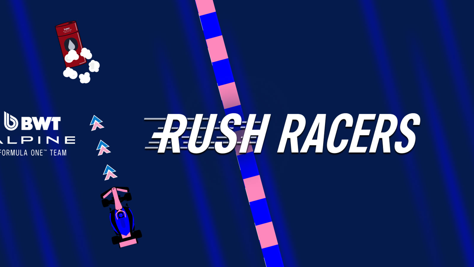 BWT Alpine F1 Team: Rush Racers, The fan-favourite racing game, reborn on RISE+